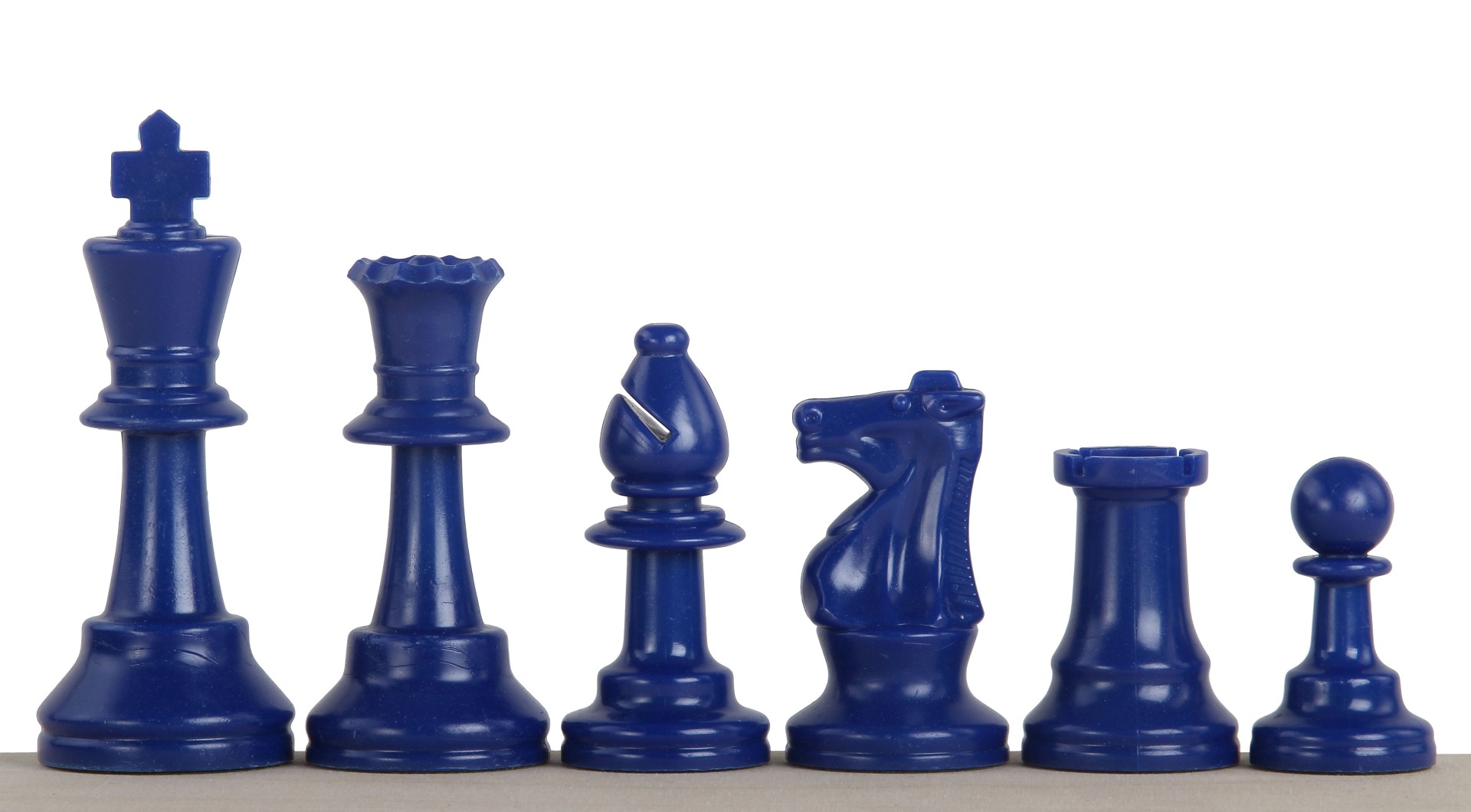 Blue šachmatų figūros No. 6