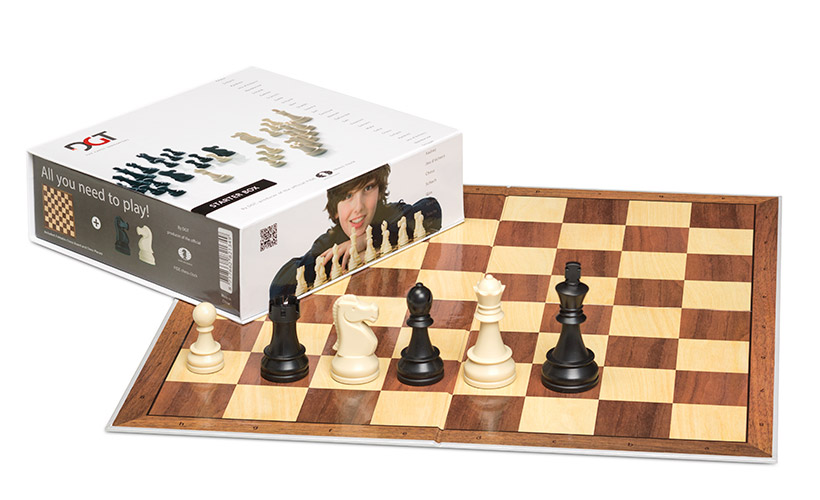 DGT Box Grey šachmatų rinkinys