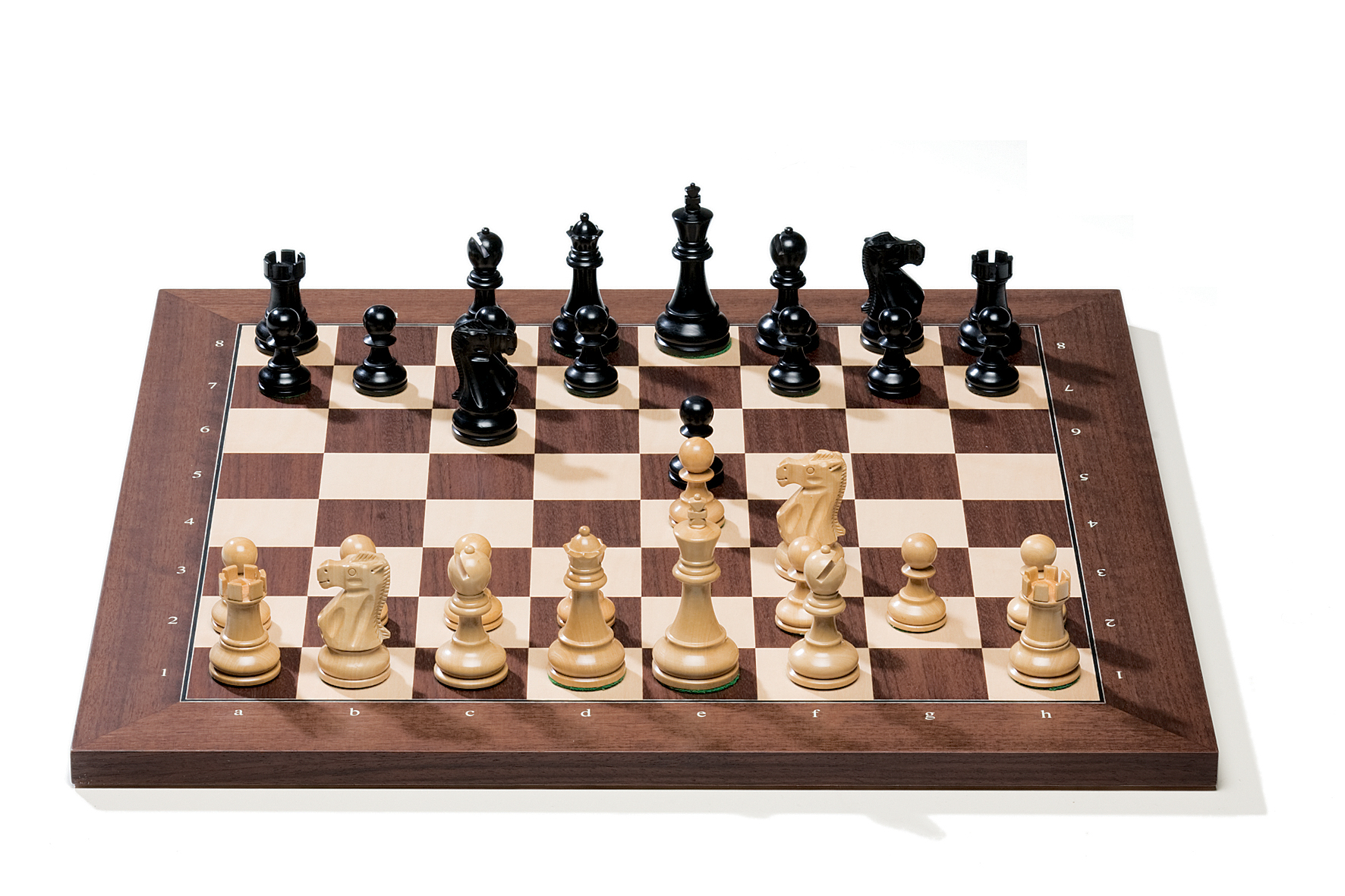 DGT USB E-Board Rosewood+ Classic šachmatų figūros