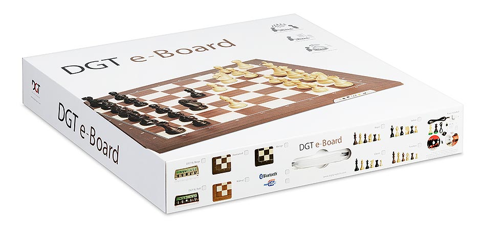 DGT e-Board Bluetooth Walnut/Maple