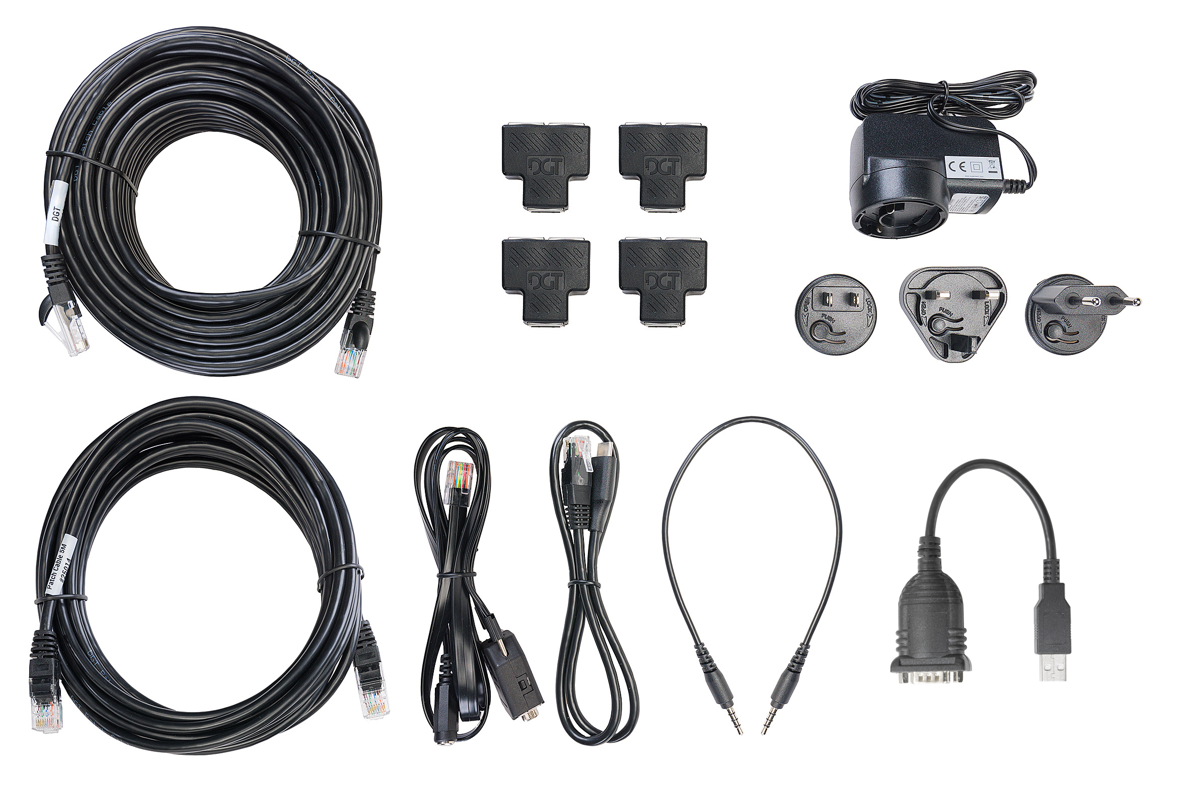 Connection cable set for the first electronic board in the tournament system (USB C)