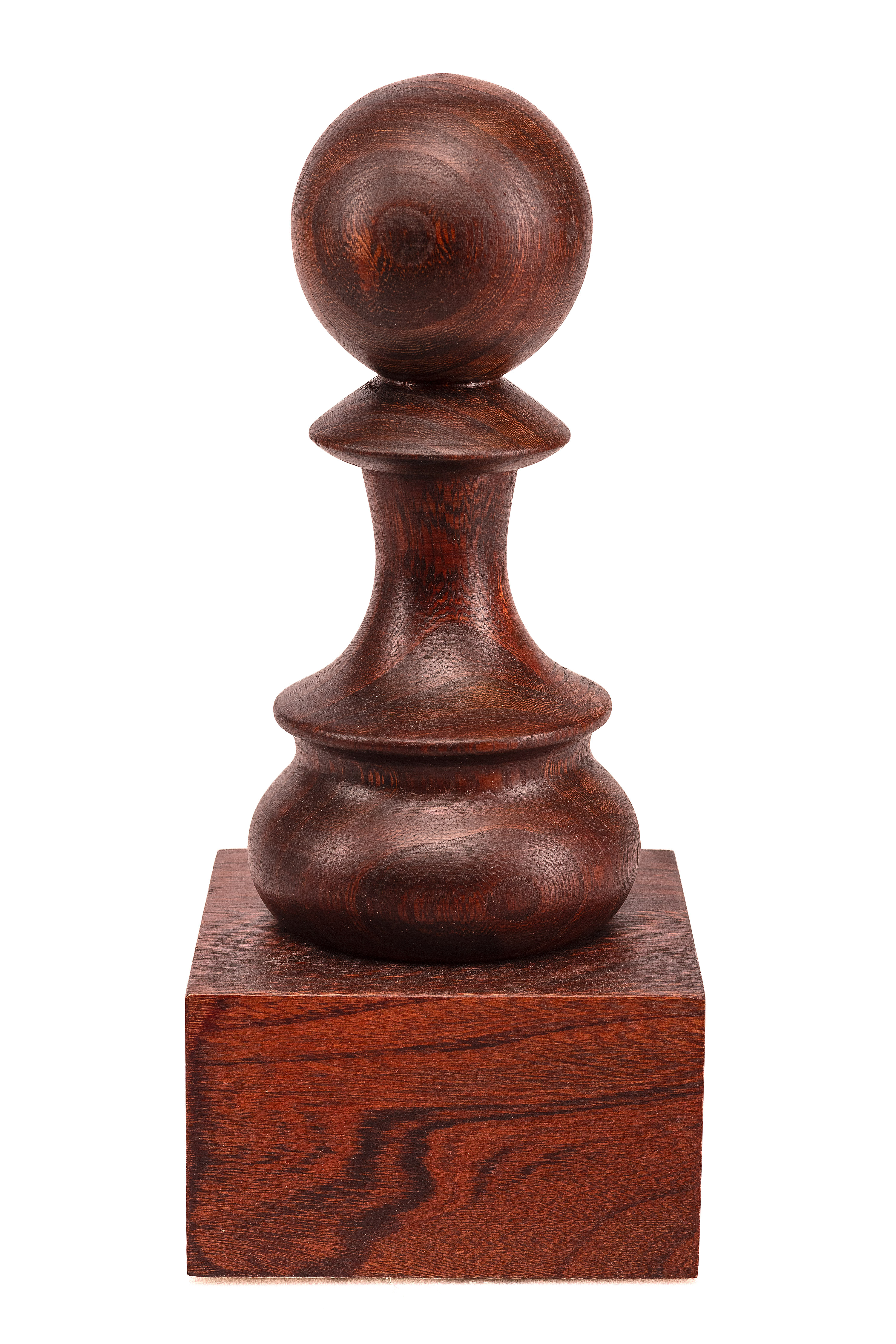 Wooden Chess Trophie - Black Pawn