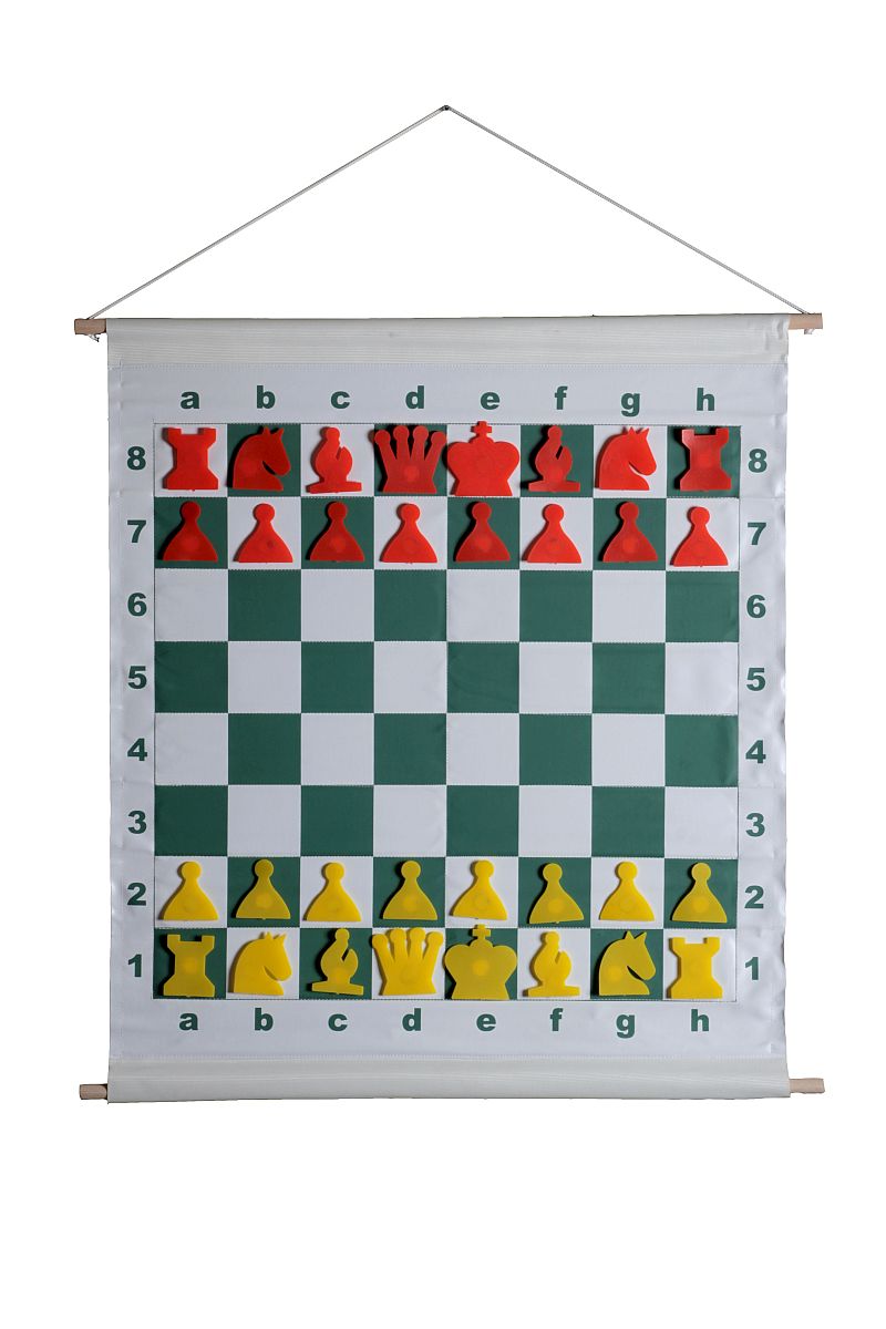 Magnetic Roll-Up Demonstration šachmatų rinkinys 27" (68 cm) - board + pieces + bag