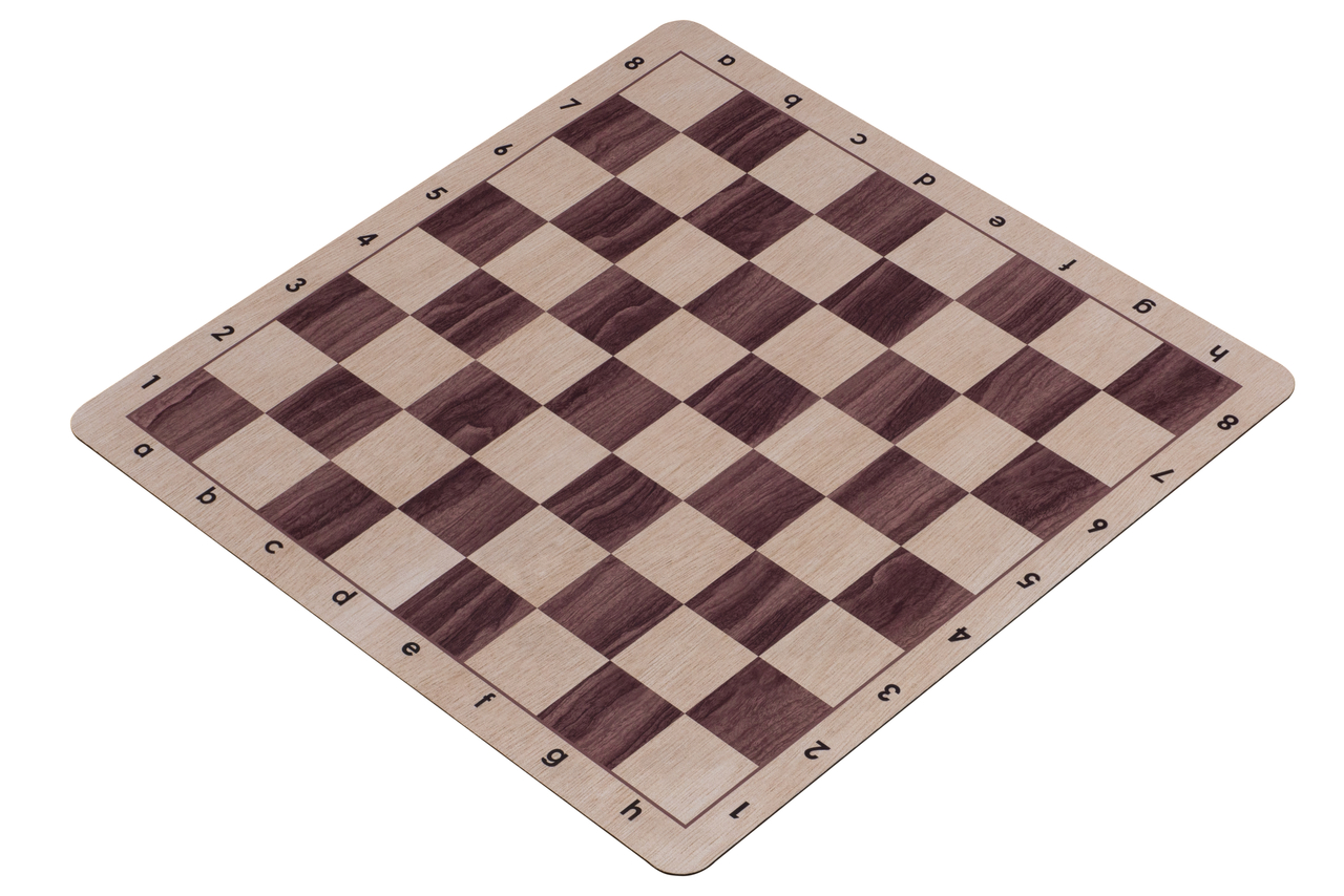 Roll-up šachmatų lenta No. 6 (51 cm), anti-slip base LIGHT