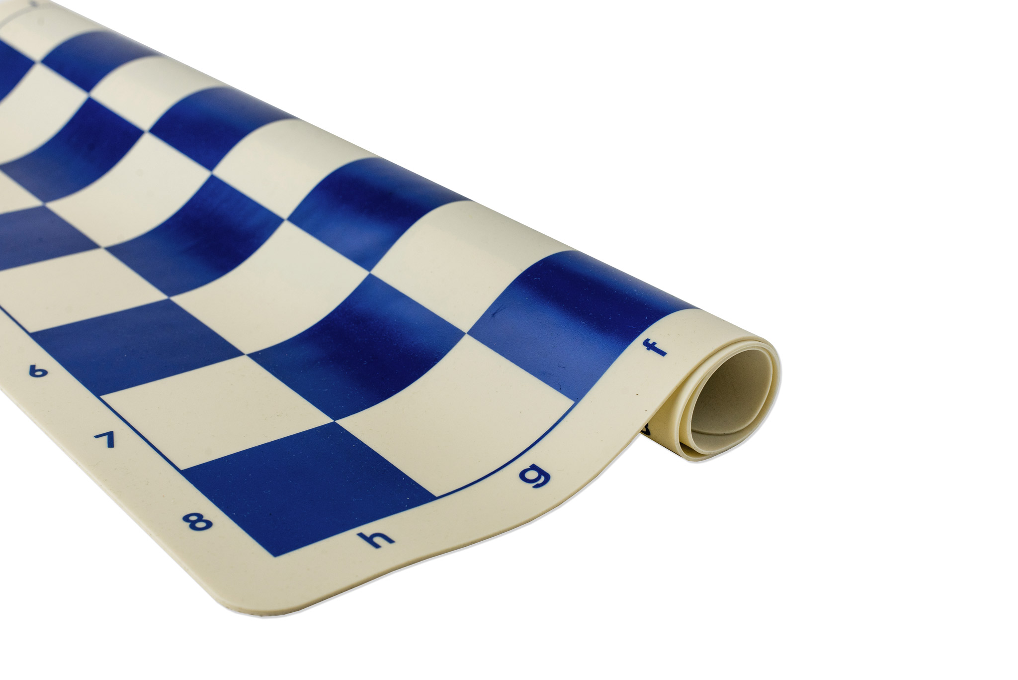 Silicone šachmatų lenta, 20" x 20" with 2-1/4" square - BLUE